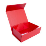 Popieriaus dėžutė TRUDY 20x14x7cm sulankstoma, raudona - Image 2