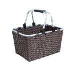 Pirkinių krepšelis LIDO RIO 43x30xH24cm, tamsiai rudas