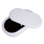 Otomanas / stalas HANA 87×48,5xH46cm, baltos spalvos, su daiktadėže - Image 4