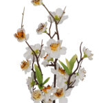 Dirbtinė šakelė SODE H47cm, baltas persiko žiedas - Image 2