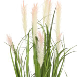 Dirbtinis augalas IN GARDEN H70cm, šviesiai rausva žolė su vazonu - Image 2