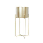 Gėlių stovas DEIA GOLD M 21,5×20,5xH47cm, aukso spalvos
