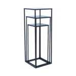 Gėlių stovas DEIA CHI M 22x22xH60cm, juodas - Image 4