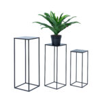 Gėlių stovas DEIA CHI S 19x19xH50cm, juodas - Image 3