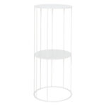 Gėlių stovas DEIA STAND L D28xH70cm, šiltai pilka