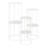 Gėlių stovas DEIA STAND L D28xH70cm, šiltai pilka - Image 2