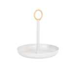 Lėkštė DEIA D24,5xH26,5cm, šiltai pilka