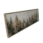 Sienų meno kūrinys WALLY 30x90cm, Eglės miškas - Image 3