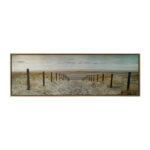 Sienų meno kūrinys WALLY 30x90cm, kelias į paplūdimį