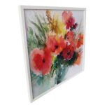 Sienų meno kūrinys WALLY 40x40cm, medetkos - Image 3