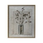 Sienų meno kūrinys WALLY 40x50cm, augalai vazoje