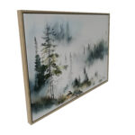 Sienų meno kūrinys WALLY 45x60cm, miglotas miškas - Image 3