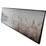 Sienų meno kūrinys WALLY 50x140cm, skubantys prie ežero - Image 3