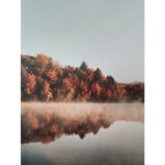 Sienų menas WALLY 60x80cm, ežero peizažas - Image 2