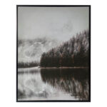 Sienų meno kūrinys WALLY 60x80cm, snieguotas peizažas