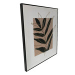 Sienų menas WALLY 40x50cm, dekoratyvinis lapas 1 - Image 3