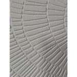 Sienų meno kūrinys WALLY 60x80cm, abstraktus, baltas - Image 2