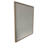 Sienų meno kūrinys WALLY 60x80cm, abstraktus, baltas - Image 3