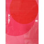 Sienų menas WALLY 60x80cm, rožinis apskritimas, akrilas - Image 2