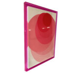 Sienų menas WALLY 60x80cm, rožinis apskritimas, akrilas - Image 3