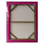 Sienų menas WALLY 60x80cm, rožinis apskritimas, akrilas - Image 4