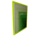 Sienų meno kūrinys WALLY 60x80cm, žalias, akrilas - Image 3