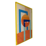 Sienų meno kūrinys WALLY 80x120cm, abstrakti diena, akrilas - Image 3