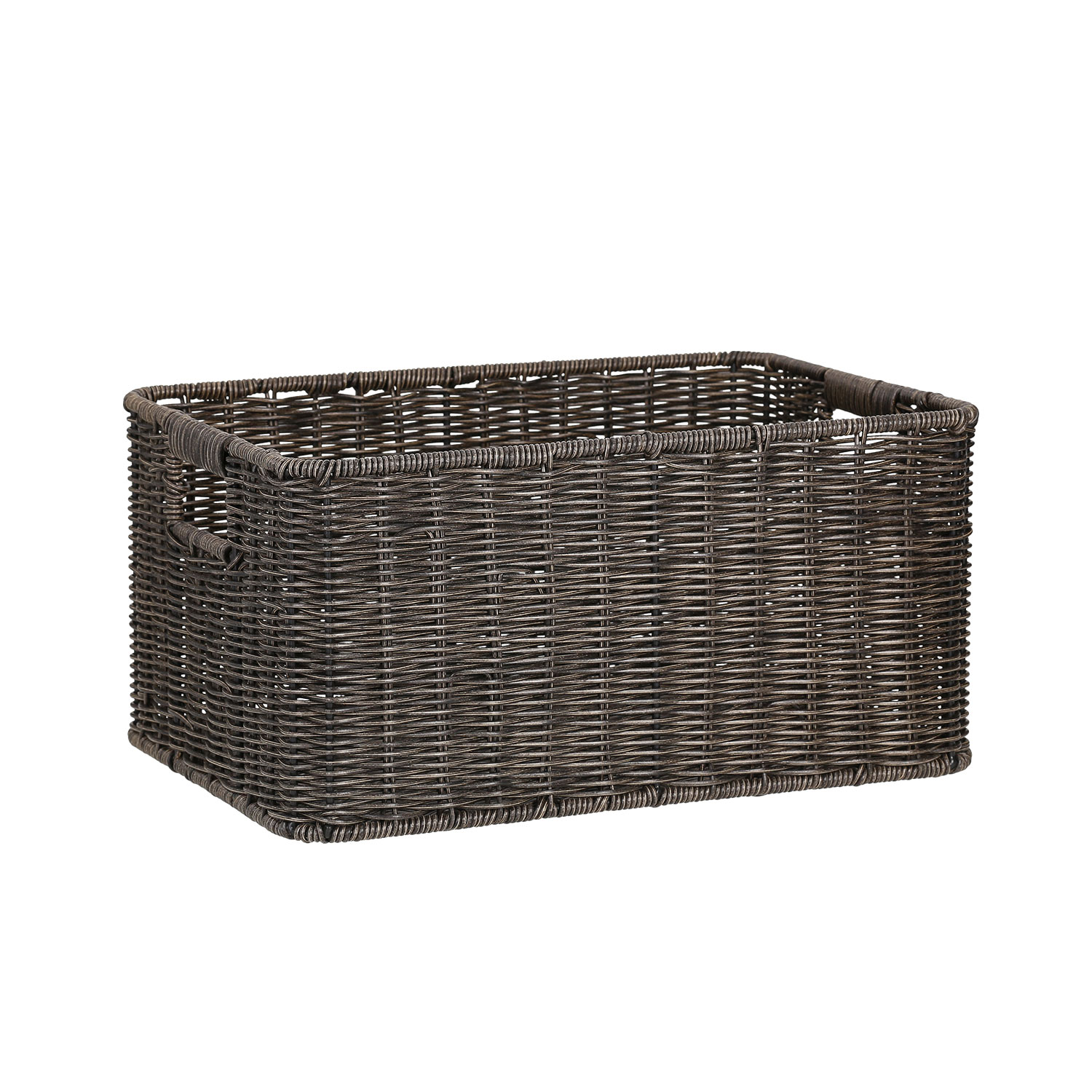 88914 Krepšelis BASILE 33x22xH17cm, tamsus - Image 1