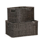 Krepšelis BASILE 33x22xH17cm, tamsus - Image 2