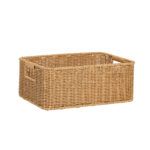 Krepšelis BASILE 31x21xH12cm, natūralus