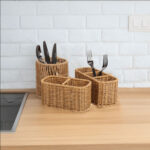 Krepšys BASILE D12,5xA14cm, natūralus - Image 3