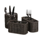 Krepšys BASILE D12,5xA14cm, tamsus - Image 2