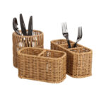 Krepšelis BASILE 23x9xH10cm, natūralus - Image 2