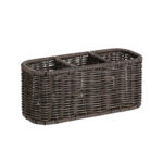 Krepšelis BASILE 23x9xH10cm, tamsus