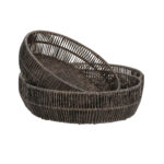 Krepšelis BASILE D33/29xH8,5cm, tamsus - Image 2