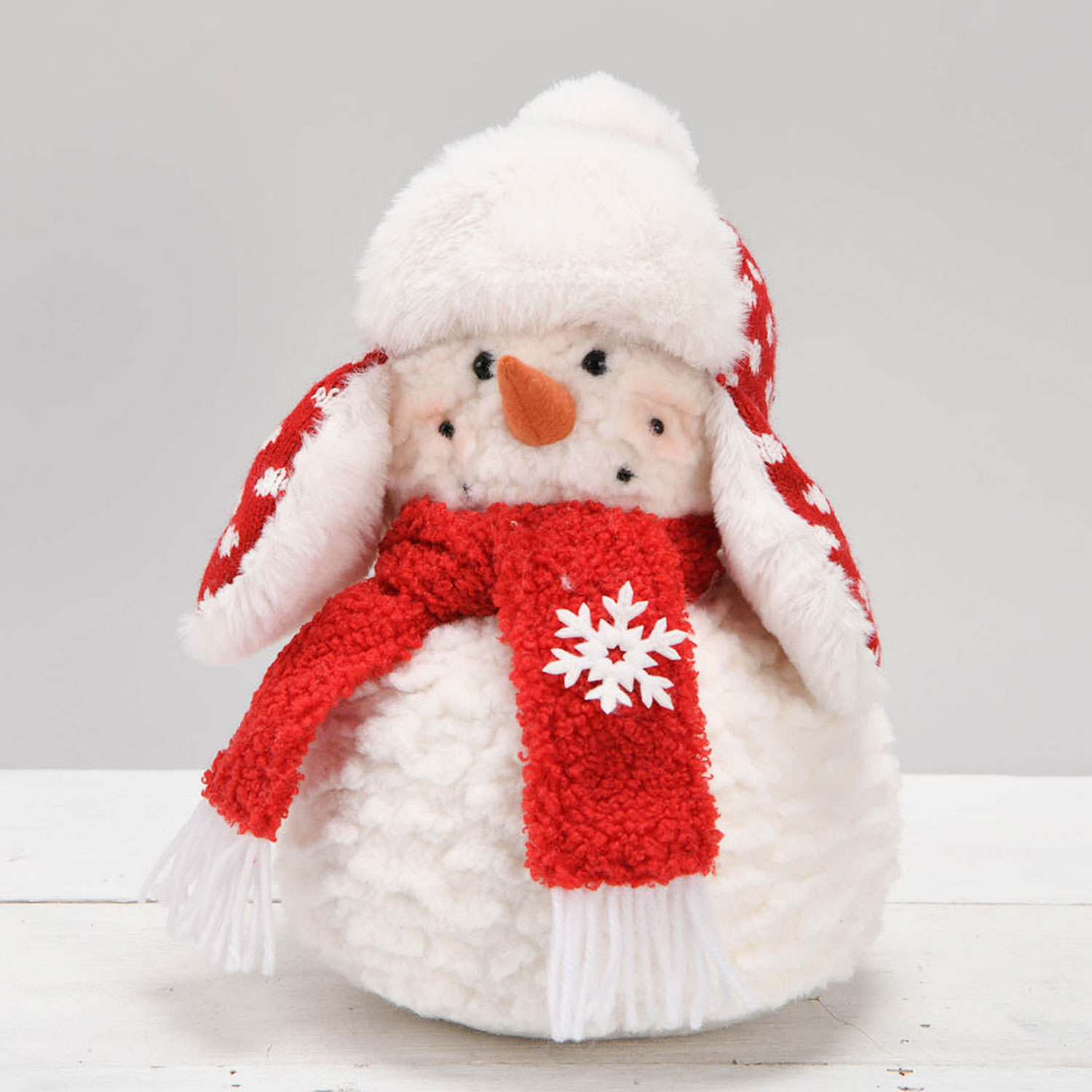 88946 Dekoracija FUN KAI H26cm, sniego senis, raudona - Image 1