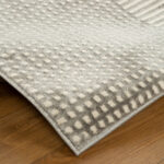 Kiliminė danga ZOE-3, 133x190 cm, pilkos spalvos - Image 4