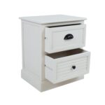 Naktinis staliukas MELDON 45x35xH55cm, baltas - Image 2