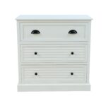 Spintelė MELDON 80x35xH80cm, balta - Image 3