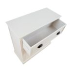 Spintelė MELDON 80x35xH80cm, balta - Image 6