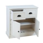 Spintelė MELDON 75x33xH75cm, balta - Image 2