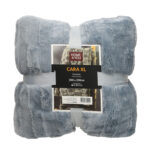 Pledas CARA XL 200x230cm, melsvai pilkas