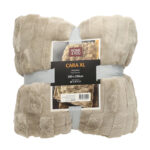 Pledas CARA XL 200x230cm, smėlio spalvos