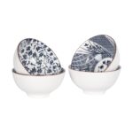 SOMETSUKE 4 dubenų rinkinys, mėlynas mišinys - Image 2