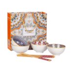 BOHEMIA 4 dubenų rinkinys, spalvotas - Image 5