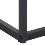 Naktinis staliukas RANDOLF 40x35xH60cm, juodas - Image 5