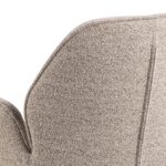 Valgomojo kėdė AURA su porankiu, smėlio spalvos - Image 6