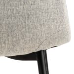 Valgomojo kėdė CELIA pilka/juoda - Image 5