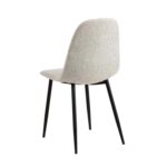 Valgomojo kėdė CELIA pilka/juoda - Image 9