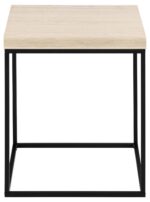 Kavos staliukas BAROSSA 40x40xH45cm, smėlio spalvos - Image 2